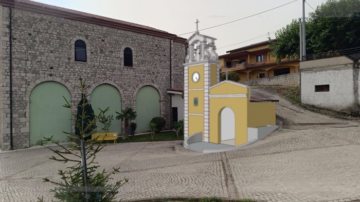 riqualificazione campanile del santuario madonna di pagani parere favorevole