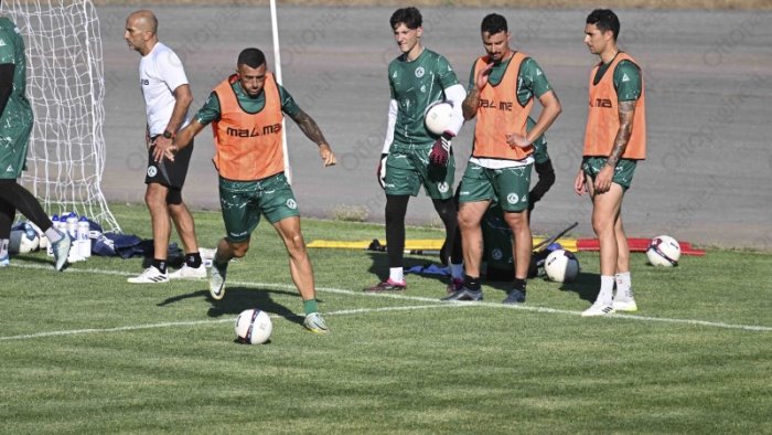 avellino e il giorno del primo allenamento congiunto