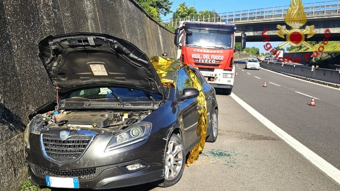 si sente male in autostrada accosta l auto e muore tragedia a grottaminarda