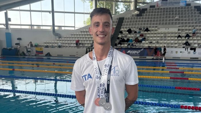 asd sparta due argenti e un bronzo per palmieri al campionato mondiale master