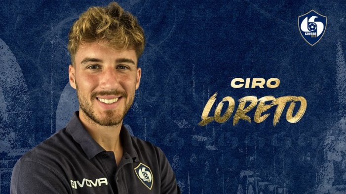 cavese ciro loreto e un nuovo calciatore biancoblu