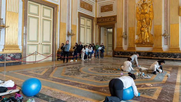 reggia di caserta concluso il restauro degli splendidi appartamenti reali