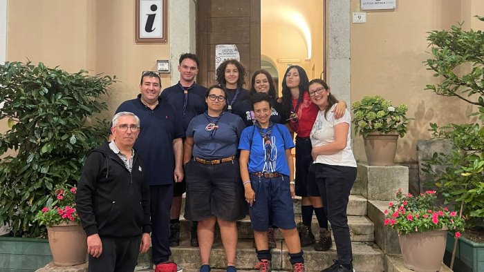 temporale sul terminio si perdono 6 scout salvati dai carabinieri forestali