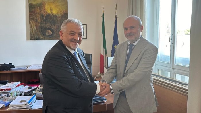 sanita il senatore matera fdi ha incontrato il ministro schillaci