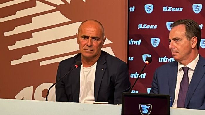 salernitana martusciello orgoglioso di essere qui ora ripartire