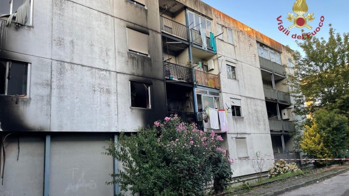 incendio alloggi di valle concentrazioni di diossine sotto valore riferimento