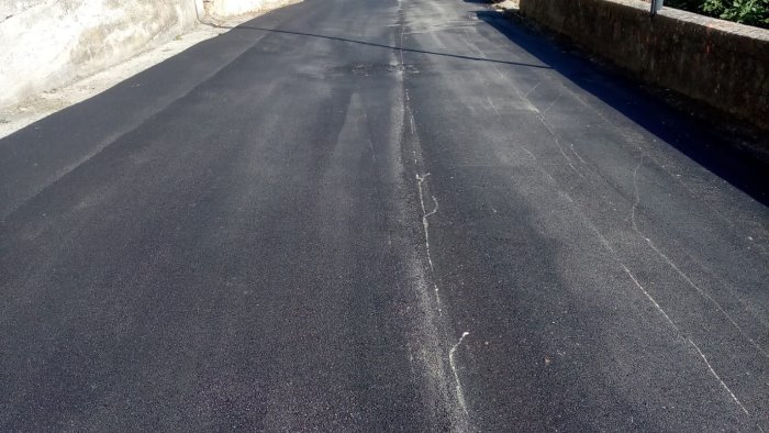 strade a ottati ispani e caggiano i lavori di messa in sicurezza