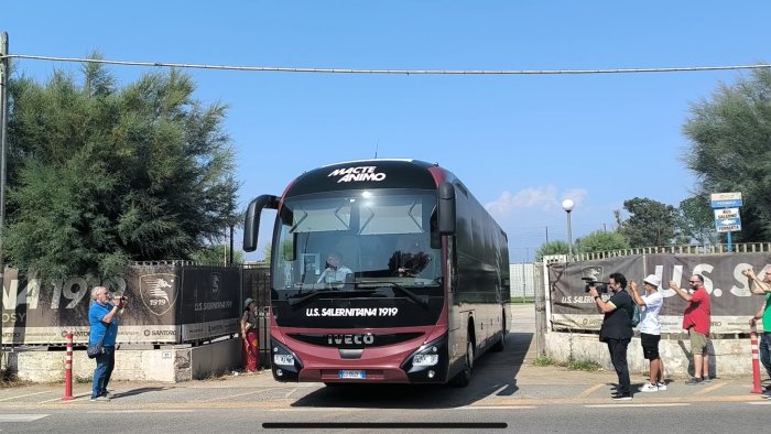 salernitana si parte per rivisondoli da domani inizia il ritiro