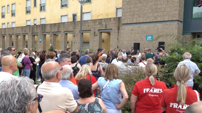 ospedale sant agata de luca dia spiegazioni ai sanniti e a mattarella