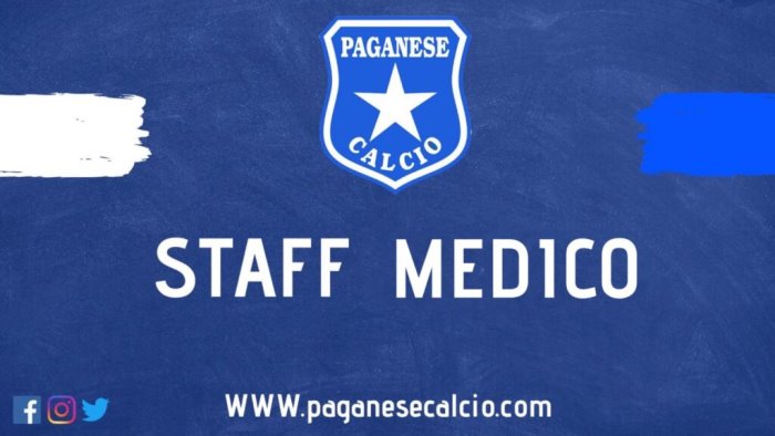 paganese due conferme nello staff medico