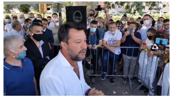 salvini in campania la lega e il vero cambiamento