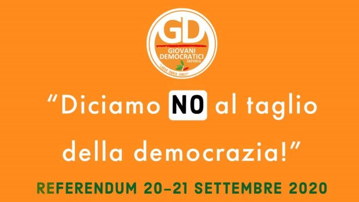 referendum gd irpinia no al taglio della democrazia