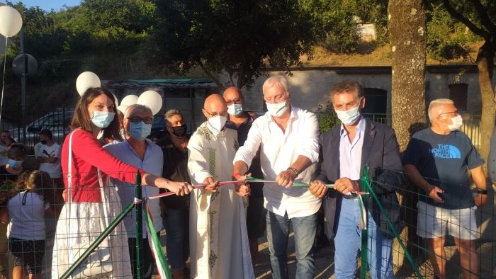 inaugurato il campo di bocce dedicato a salvatore giordano