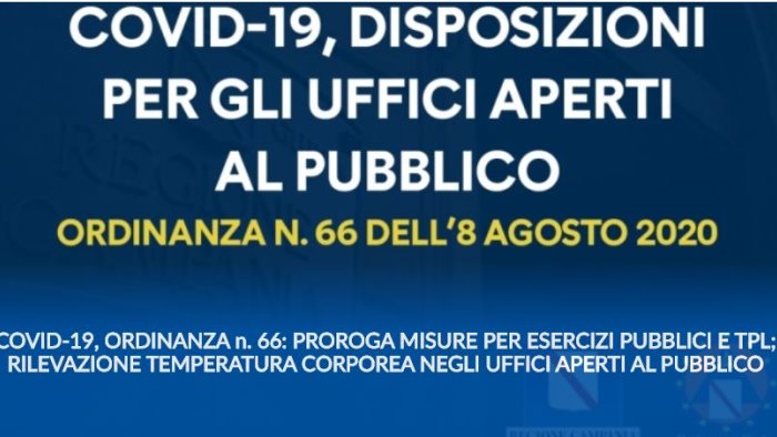 covid nuova ordinanza si misura la febbre in tutti gli uffici