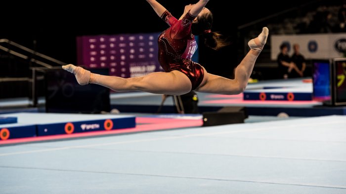 olimpiadi argento per vanessa ferrari nel corpo libero