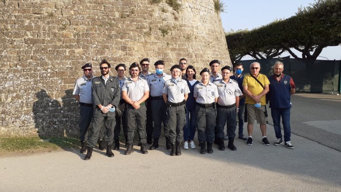 guardia nazionale ambientale a supporto dell ariano folk fostival