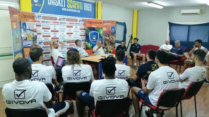 scafati basket via alle amichevoli doppio test a roma