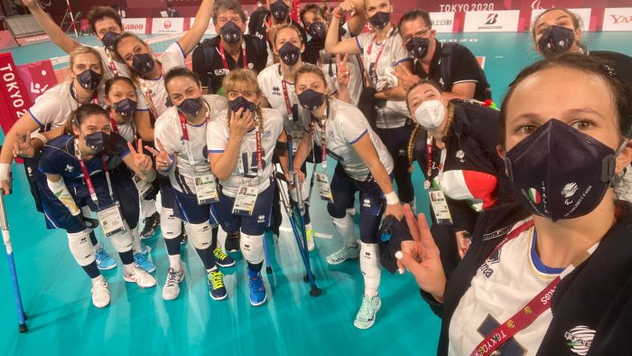 paralimpiadi sitting volley azzurre ko contro il canada