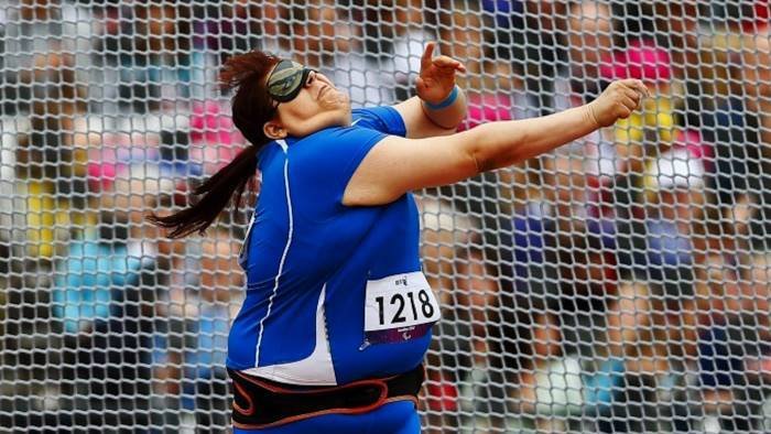 paralimpiadi atletica per la legnante l argento del disco e solo l aperitivo