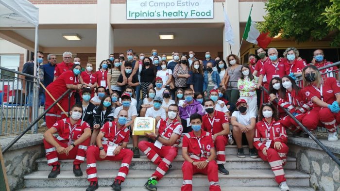 irpinia s healty food un successo per l iniziativa della croce rossa italiana