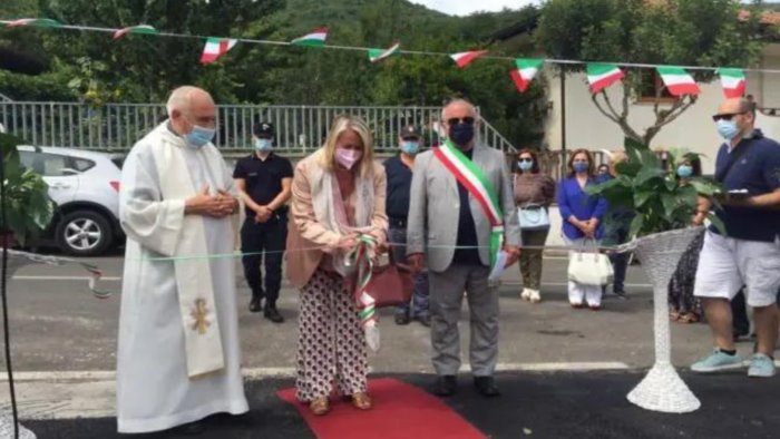 pon sicurezza a rotondi inaugurato il campo polivalente