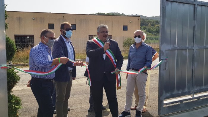 rifiuti inaugurato il nuovo centro di raccolta ad agropoli