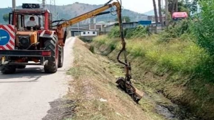 nocera scarichi e inquinamento del canale fosso imperatore nuovi sopralluoghi