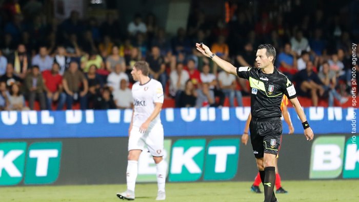 serie b genoa benevento ecco l arbitro del match