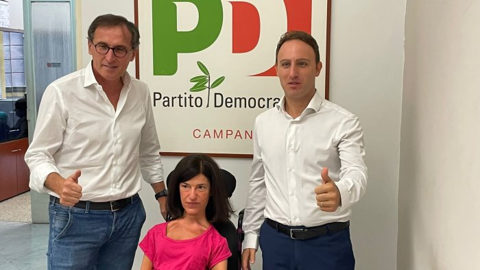 pd campania boccia grazie anna petrone in prima linea sui diritti