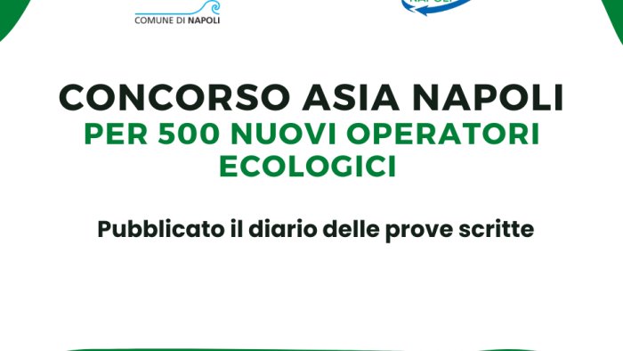 maxi concorso asia per assumere 500 dipendenti ecco il calendario delle prove