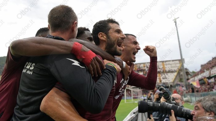 salernitana sampdoria 4 0 il tabellino ed i voti