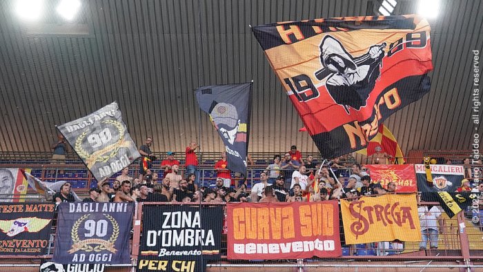 genoa benevento le foto della gara di coppa italia