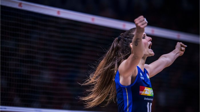 italvolley femminile chirichella e de gennaro al raduno di milano