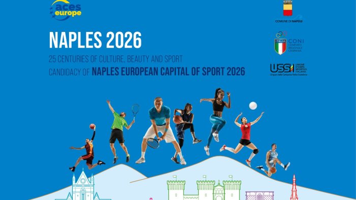 capitale europea dello sport napoli finalista con saragozza