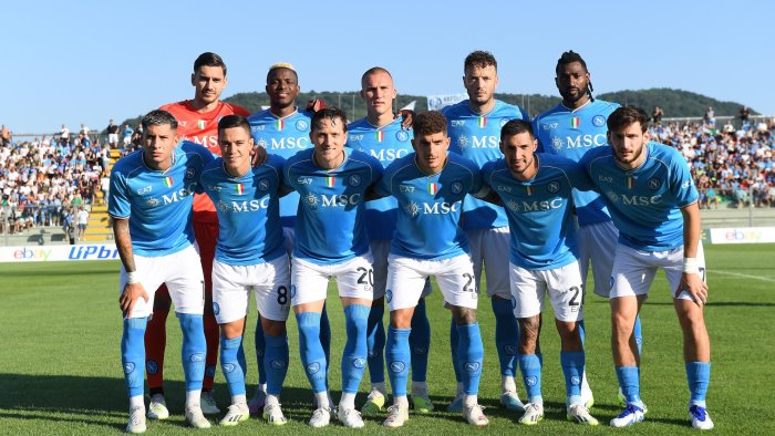 valore della rosa in serie a il napoli torna al primo posto