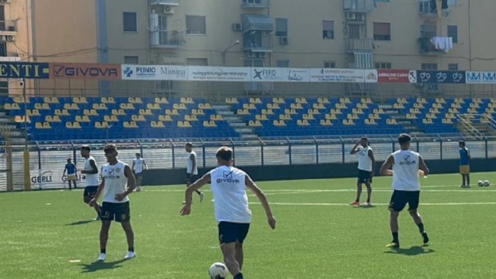 juve stabia al menti si lavora al ritmo di doppie sedute