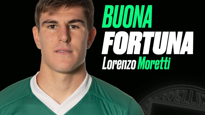 avellino ufficiale l addio di lorenzo moretti