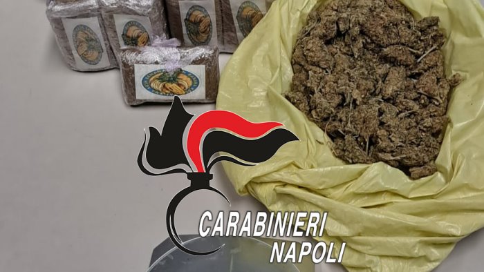 torre annunziata nascondeva oltre 2 chili di droga in casa e nel giardino