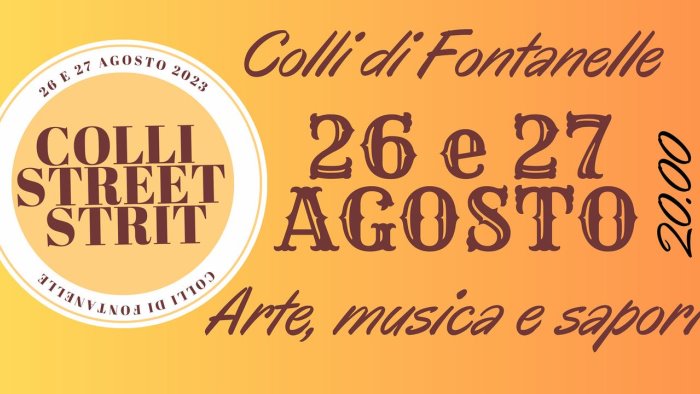 a sant agnello la colli street strit il 26 e 27 agosto