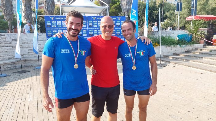 canottaggio prime medaglie salernitane al campionato italiano beach sprint