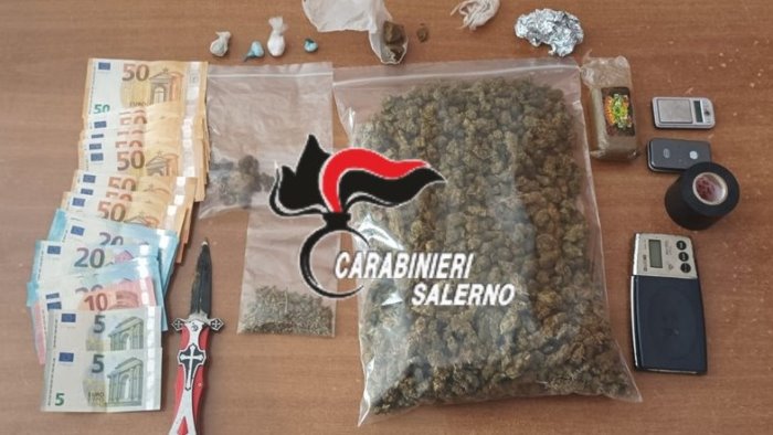 nascondeva droga in casa arrestato 24enne a baronissi