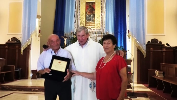 felice e antonietta da 60 anni al fianco della madonna di carpignano