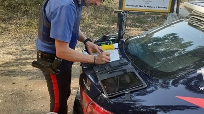 intensificati i controlli dei carabinieri ispezioni multe e un arresto