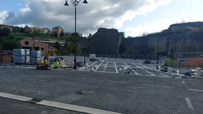 piazza castello ormai ci siamo ecco come rinasce il centro storico di avellino