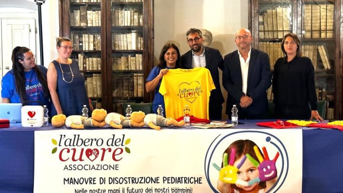 disostruzione pediatrica successo per l iniziativa dell albero del cuore