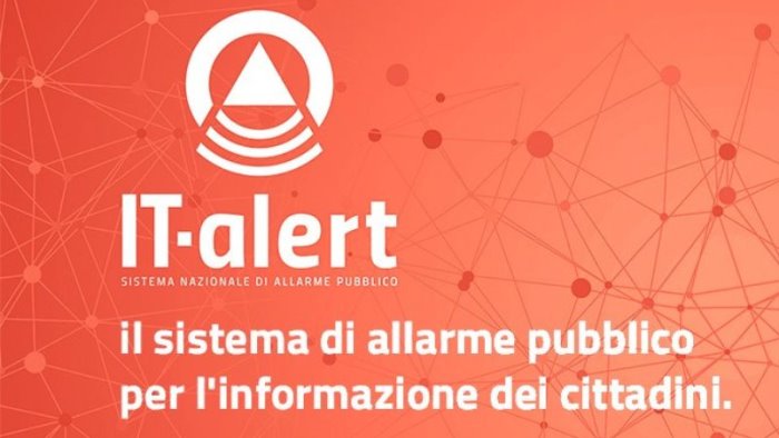 sistema allarme pubblico nazionale 12 settembre test su cellulari in campania