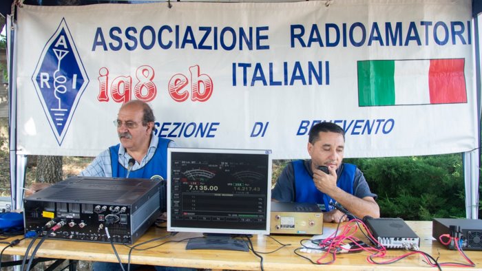 per affrontare le calamita naturali esercitazione dei radioamatori nel sannio