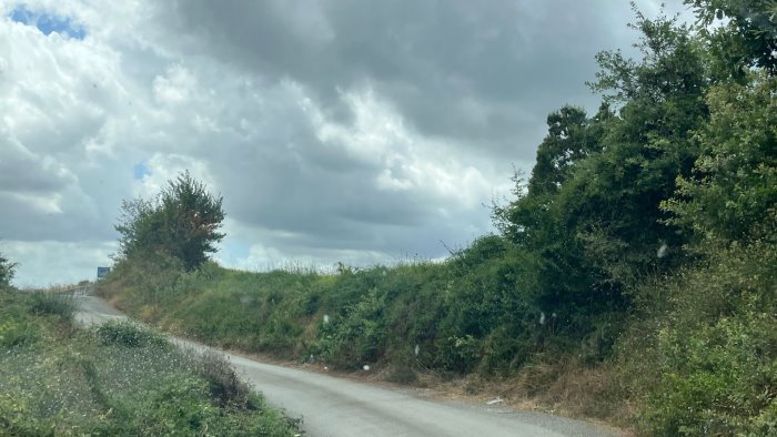 strada di collegamento palomonte autostrada lavori fermi la denuncia