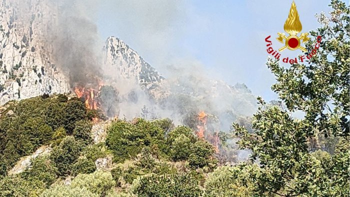 il salernitano assediato dai roghi decine di incendi situazione critica