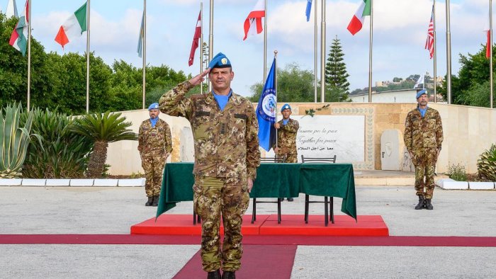 un sannita al comando dell italian national support element in libano